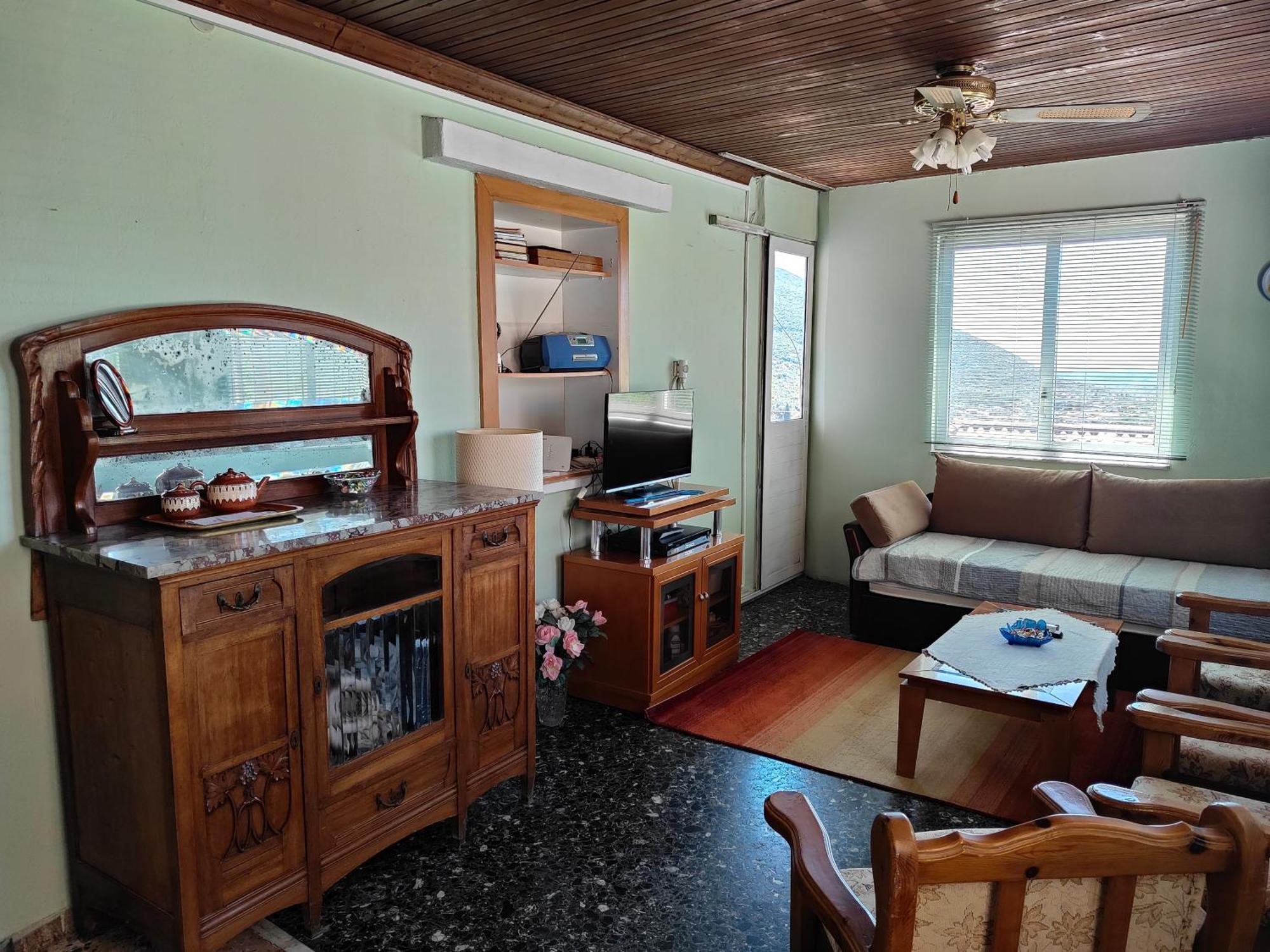 Vintage House With A Fantastic View Apartment Mavrommation Exterior photo